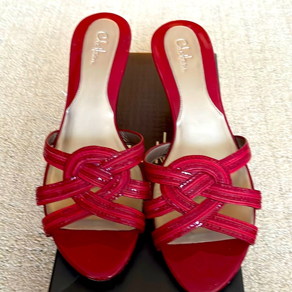 Red Cole Haan Sandals